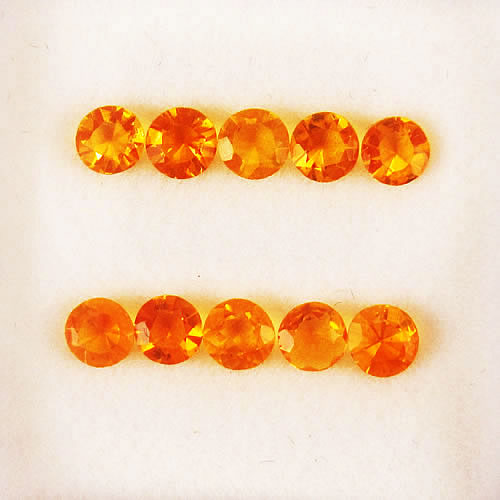ファイアーオパール　0.75ct　10ps　ジュエリールース ed714