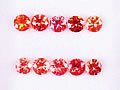 オレンジサファイア　1.43ct　10ps　ジュエリールース