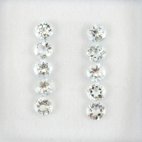 アクアマリン　0.94ct　10ps　ジュエリールース ed716 画像