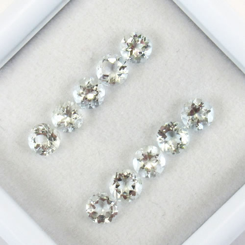 アクアマリン　0.94ct　10ps　ジュエリールース ed716 画像