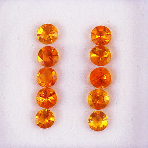 ファイアーオパール　0.76ct　10ps　ジュエリールース ed718 画像