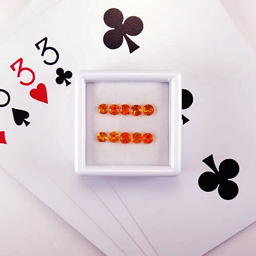 ファイアーオパール　0.76ct　10ps　ジュエリールース ed718 画像