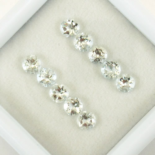 アクアマリン　0.90ct　10ps　ジュエリールース ed719 画像