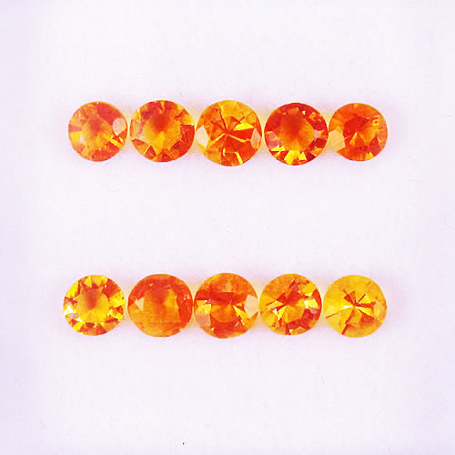 ファイアーオパール　0.73ct　10ps　ジュエリールース ed721