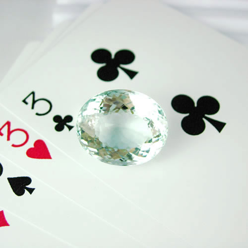 大粒アクアマリン 25.01ct ジュエリールース ed736 画像