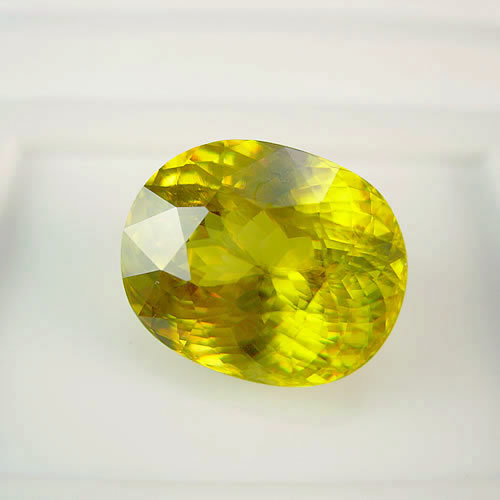 大粒スフェーン 14.61ct ジュエリー ルース ed737 画像