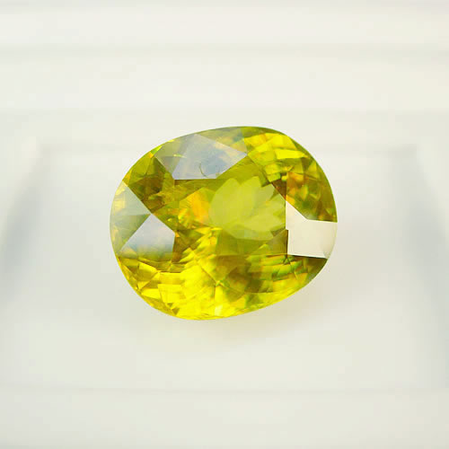 大粒スフェーン 14.61ct ジュエリー ルース ed737 画像