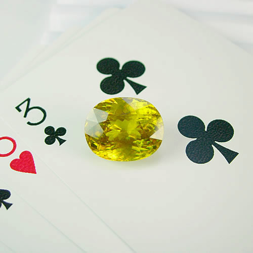 大粒スフェーン 14.61ct ジュエリー ルース ed737 画像