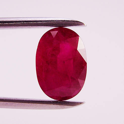 大粒ルビー 3.11ct ジュエリールース ed740