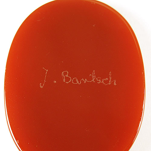 J.Bantsch メノーカメオ 40×30mm ジュエリールース ed741 画像