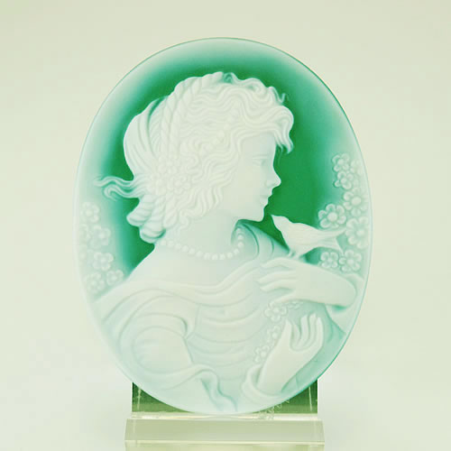 W.B メノーカメオ 50×40mm ジュエリールース ed744