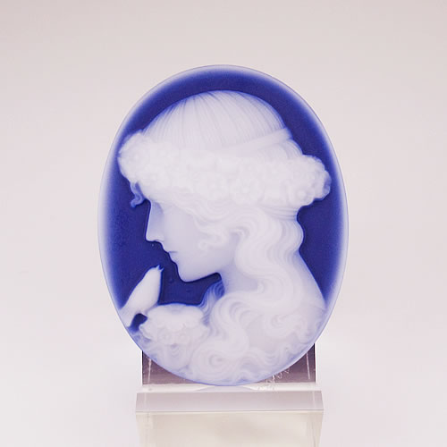 メノーカメオ　45×35mm　ジュエリールース ed749