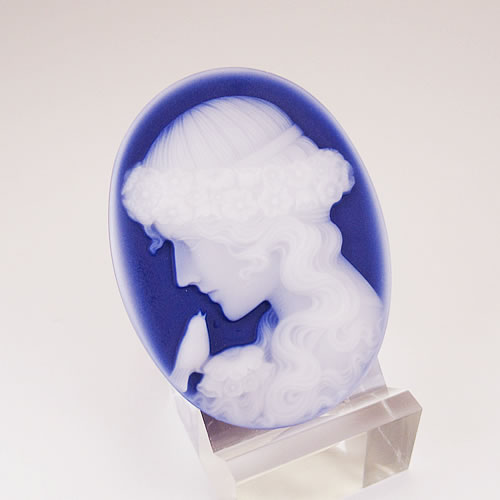 メノーカメオ　45×35mm　ジュエリールース ed749 画像