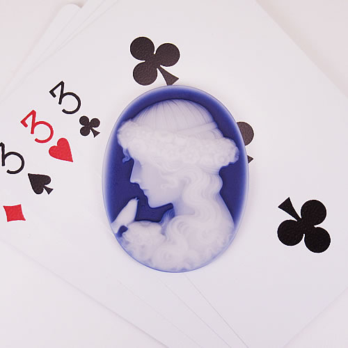 メノーカメオ　45×35mm　ジュエリールース ed749 画像