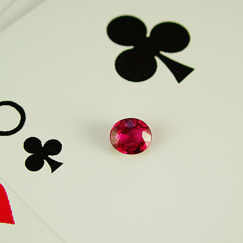 ルビー　 0.73ct　ジュエリールース ed769 画像