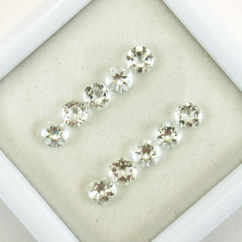 アクアマリン 0.90ct 10ps ジュエリールース ed776 画像