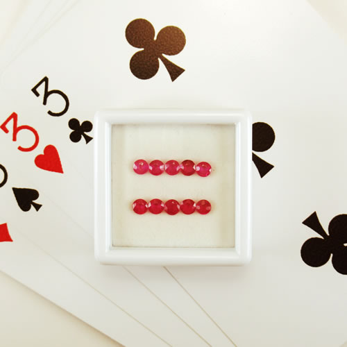 ルビー 1.29ct 10ps ジュエリールース ed778 画像