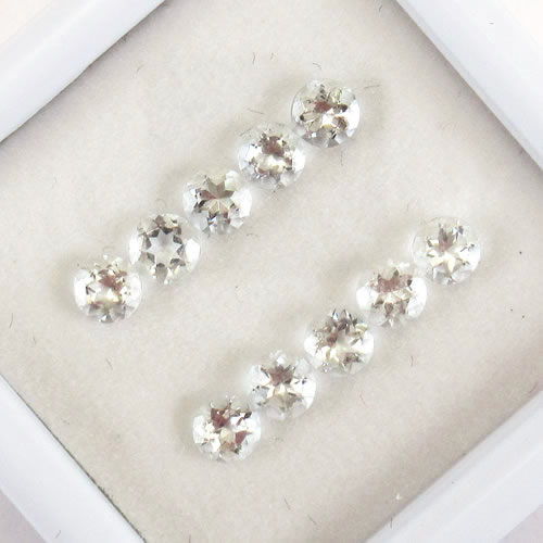 アクアマリン　0.96ct　10ps　ジュエリールース ed779 画像