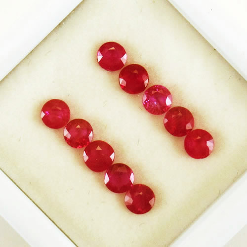 ルビー 1.29ct 10ps ジュエリールース ed781 画像