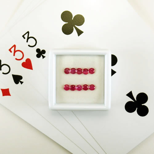 ルビー 1.29ct 10ps ジュエリールース ed781 画像