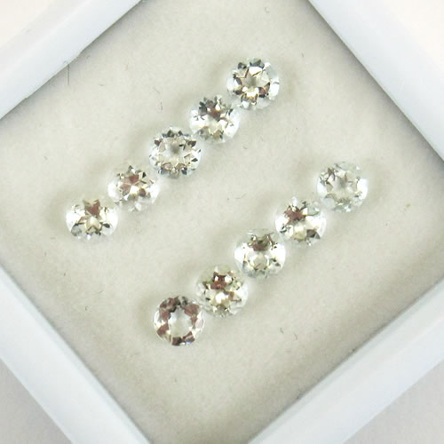 アクアマリン 0.91ct 10ps ジュエリールース ed782 画像