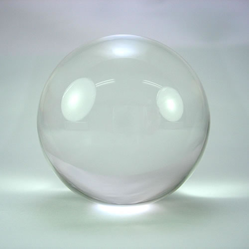 天然 水晶球 110.60mm トリプルエクセレント fa102