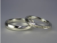 k18wg　ペアリング・結婚指輪