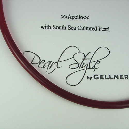 アポロ バリオ パールネックレスジュエリー〔Garnet〕 v4-c37