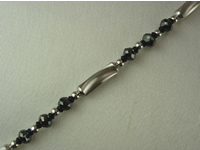 k18wg ブラック　ダイヤ 10ct　ネックレスジュエリー